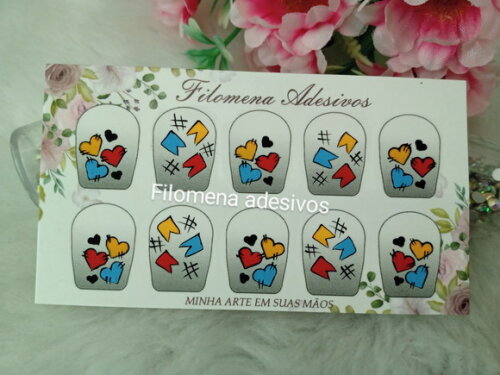 Adesivos para Unhas, P, m