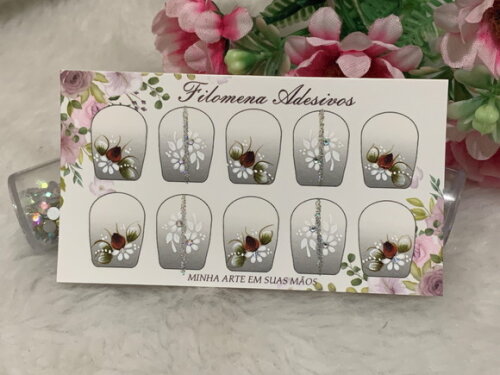 Adesivos Unhas Naturais