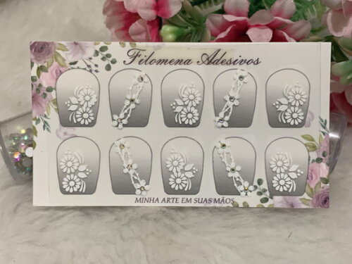 Adesivos Unhas Naturais