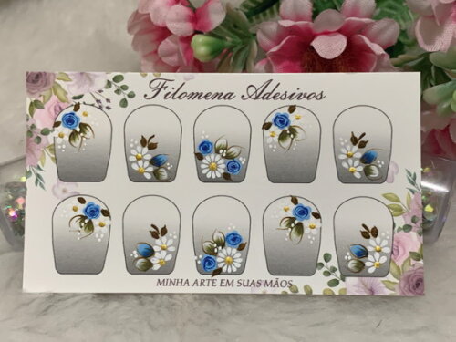 Adesivos Unhas Naturais