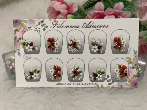 Adesivos Unhas Naturais