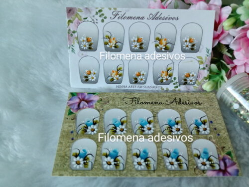 Adesivos, Unhas Naturais