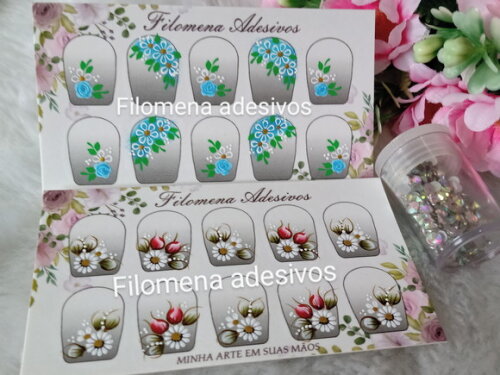 Adesivos, Unhas Naturais
