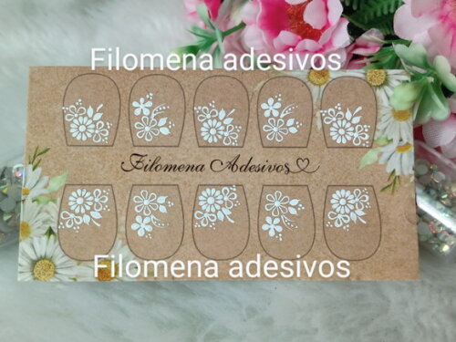 Adesivos, Unhas Naturais,