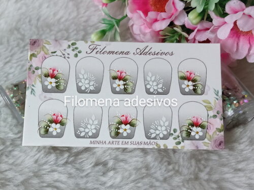 Adesivos, Unhas Naturais.