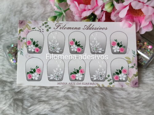 Adesivos, Unhas Naturais.