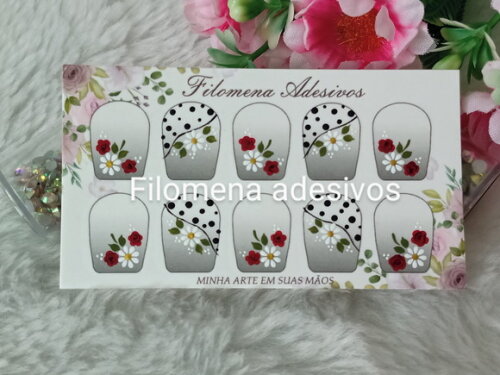Adesivos, Unhas Naturais.