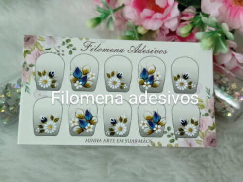 Adesivos, Unhas Naturais.