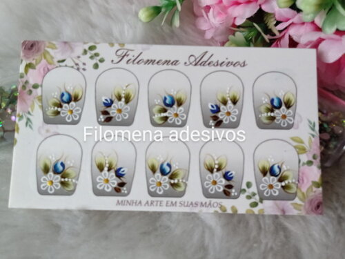 Adesivos, Unhas Naturais.