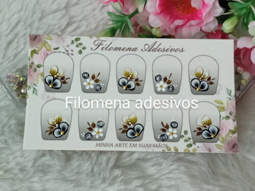 Adesivos, Unhas Naturais.