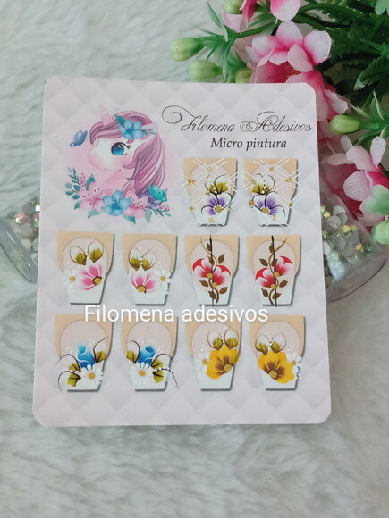 Adesivos, Unhas Naturais.