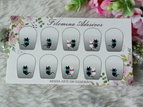 Adesivos, Unhas Naturais.