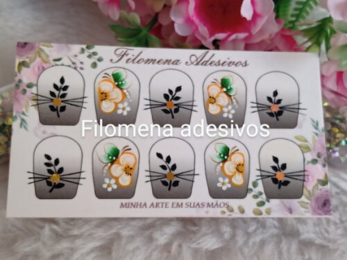 Adesivos, Unhas Naturais.