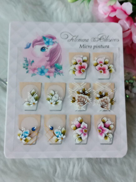 Adesivos, Unhas Naturais.