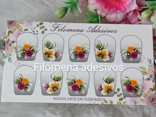 Adesivos, Unhas Naturais.
