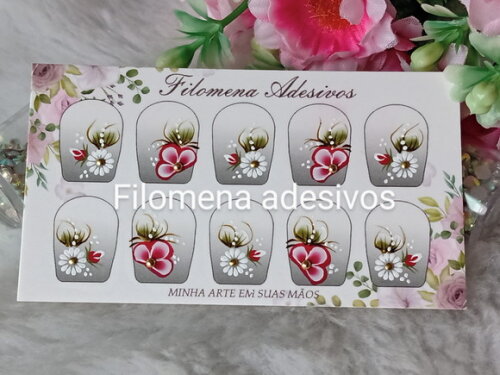 Adesivos, Unhas Naturais.