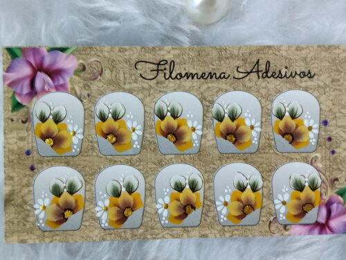 Adesivos, Unhas Naturais.