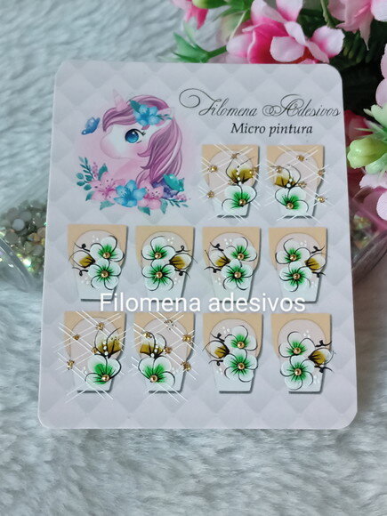 Adesivos, Unhas Naturais.