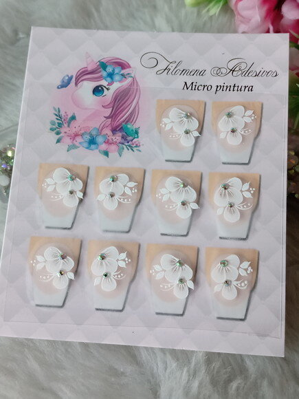 Adesivos, Unhas Naturais.