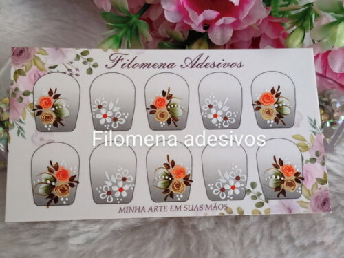Adesivos, Unhas Naturais.