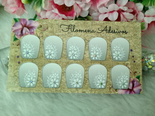 Adesivos, Unhas Naturais.
