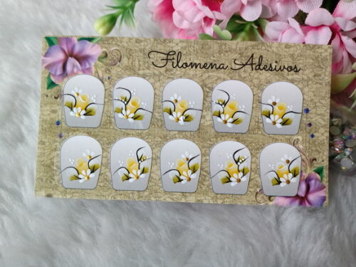Adesivos, Unhas Naturais.