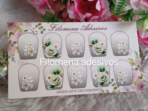 Adesivos, Unhas Naturais.