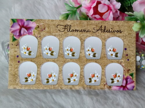 Adesivos, Unhas Naturais.