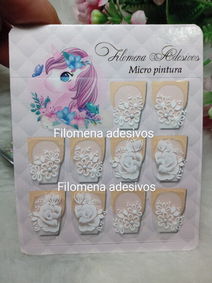 Adesivos, Unhas Naturais.