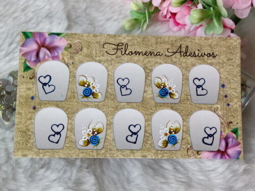 Adesivos, Unhas Naturais.