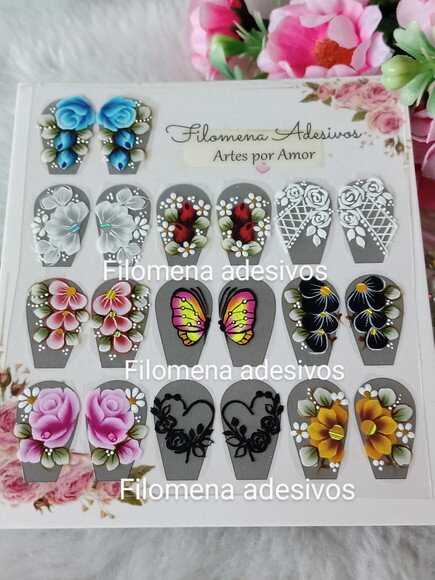 Cartelao One Struke/ Unhas