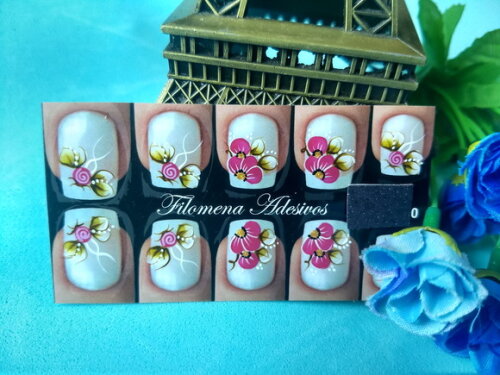 Casamento adesivos/ unhas