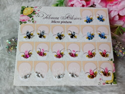 Coleção Delicadas / Unhas P e m