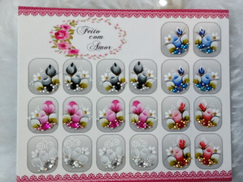 Coleção Linha Luxo, Unhas