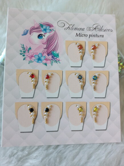 Jóias para Unhas , 5 Pares