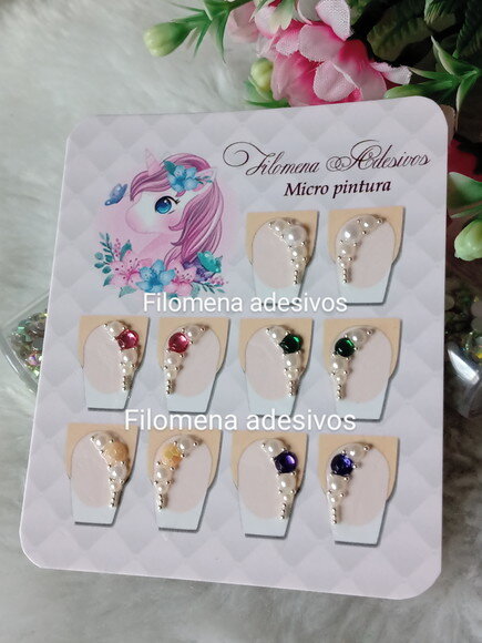 Jóias para Unhas , 5 Pares