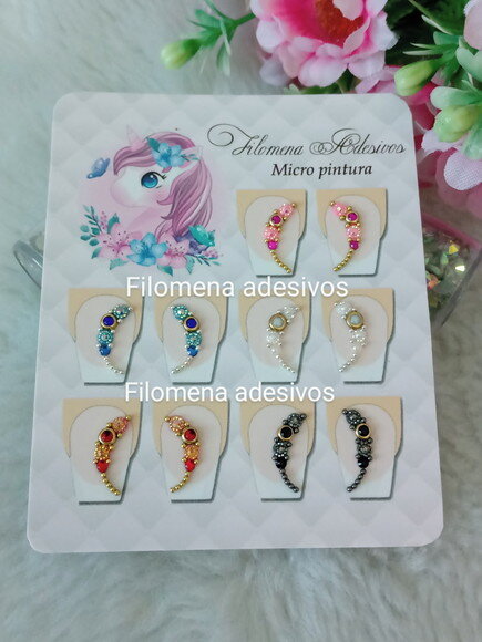 Jóias para Unhas,5 Pares