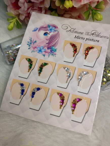 Jóias pra Unhas, 5 Pares