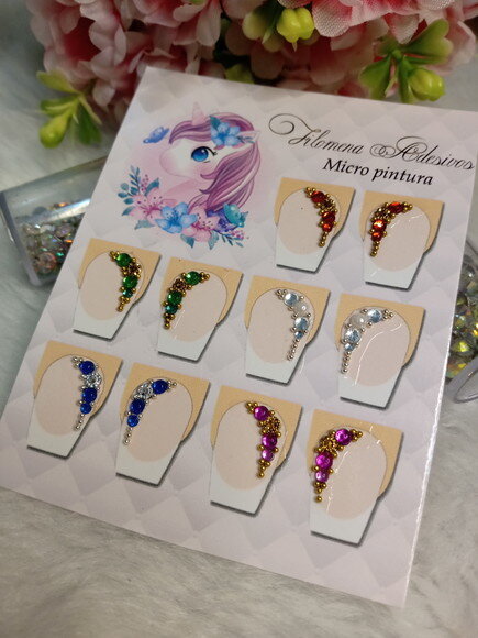 Jóias pra Unhas, 5 Pares