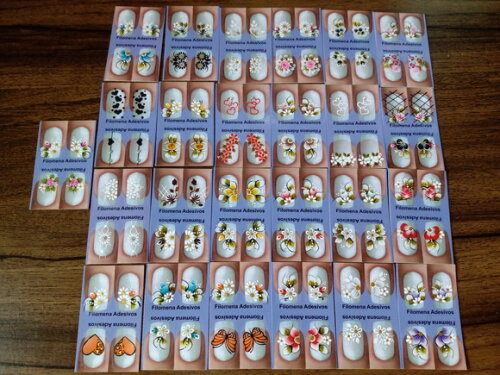 Kit com 25 Casadinhas, Unhas Naturais