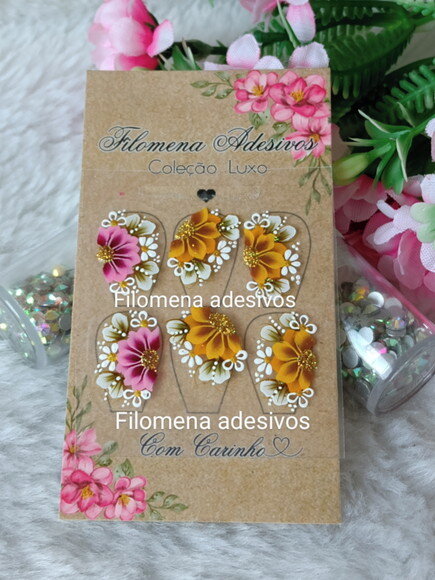 Linha Luxo , Artesanal, Unhas