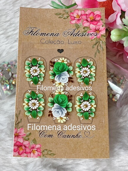 Linha Luxo , Artesanal, Unhas
