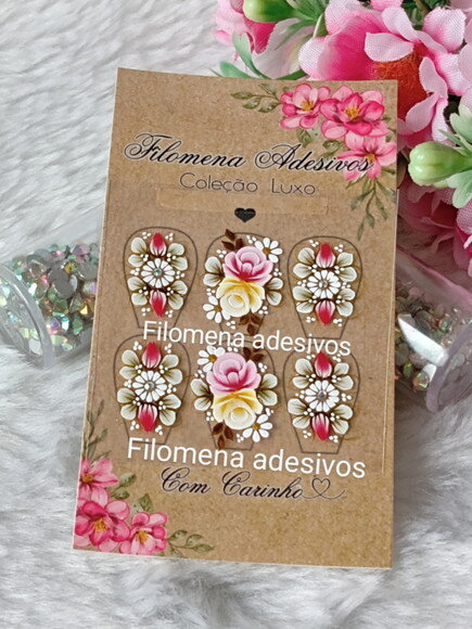 Linha Luxo , Artesanal, Unhas