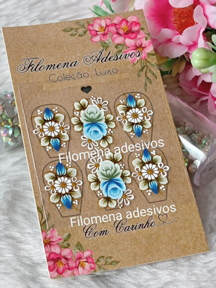 Linha Luxo , Artesanal, Unhas