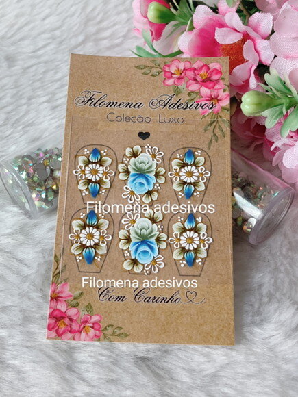 Linha Luxo , Artesanal, Unhas