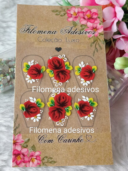 Linha Luxo , Artesanal, Unhas