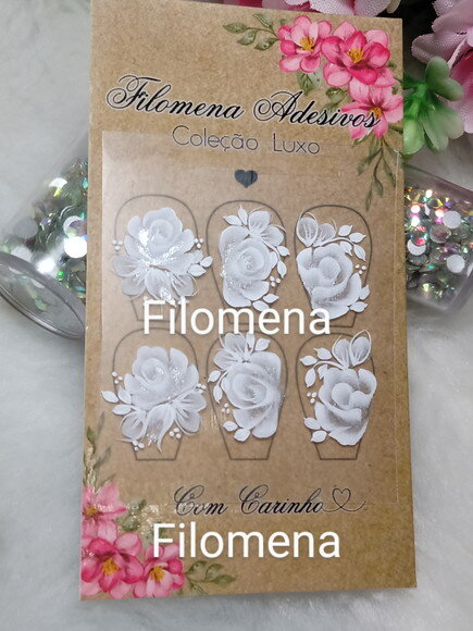 Linha Luxo , Artesanal, Unhas