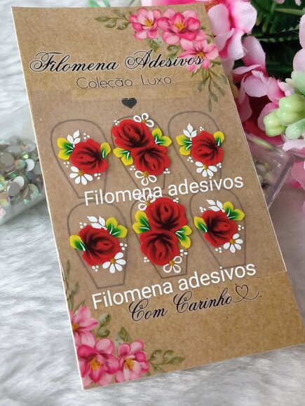 Linha Luxo , Artesanal, Unhas