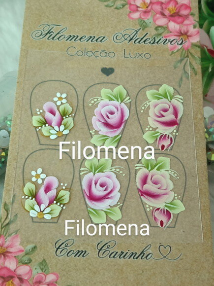 LINHA LUXO , ARTESANAL, unhas