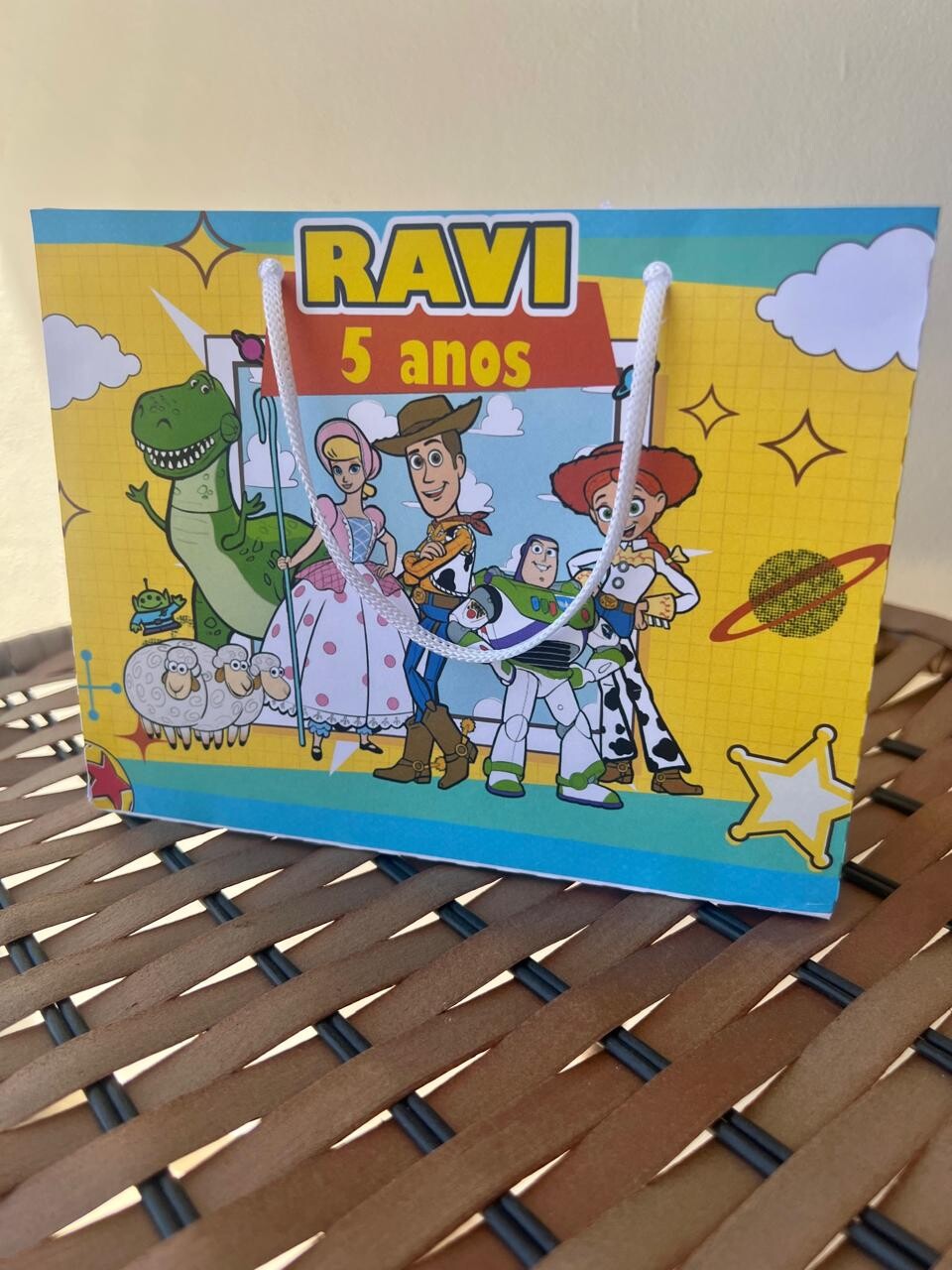 15 Sacolinhas Personalizada Toy Story